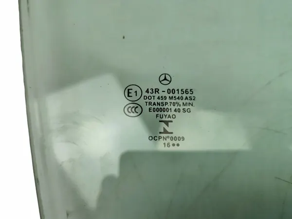 OEM SZYBA DRZWI PRAWY PRZÓD MERCEDES GLA X156 (2013-2017) image 3