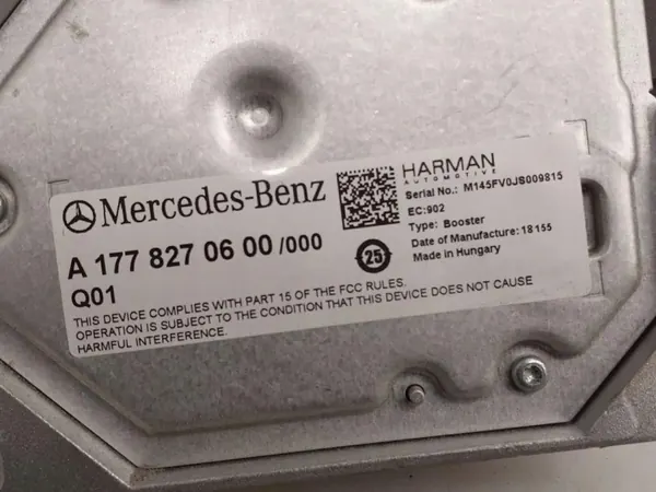 Mercedes-Benz Förstärkare A1778270600 - Begagnad image 4