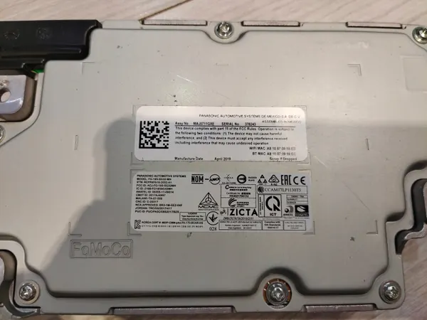 APIM-moduuli Sync 3 32GB Navi OEM K2GT-14G370-CCH image 8
