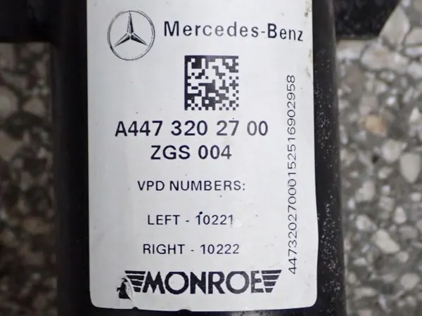 Mangona esquerda OEM A4473202700 para Mercedes Vito image 7