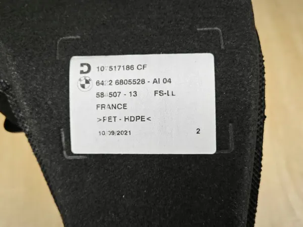 Conduto de ar frio esquerdo OEM 6805528 BMW G26 G20 G80 image 6