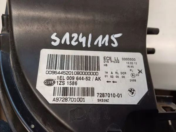 BMW X5 E70 X6 E71 E72 Lâmpada Bi-Xenon Direita 7287010 image 10