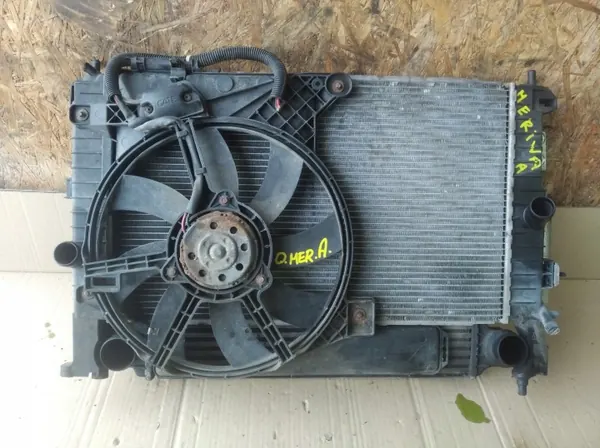 CHŁODNICA WODY + WENTYLATOR OPEL MERIVA A 1,7 CDTI image 2