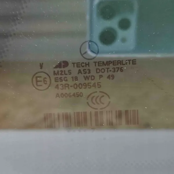 Janela traseira esquerda OEM 43R009545 Mercedes GL X164 image 7