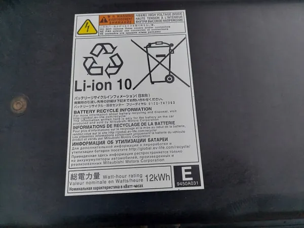 Bateria OEM 9450A031 para Mitsubishi Outlander PHEV image 10
