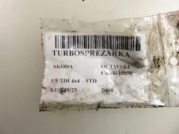 KKK 038253016L Turbocompresor image 2