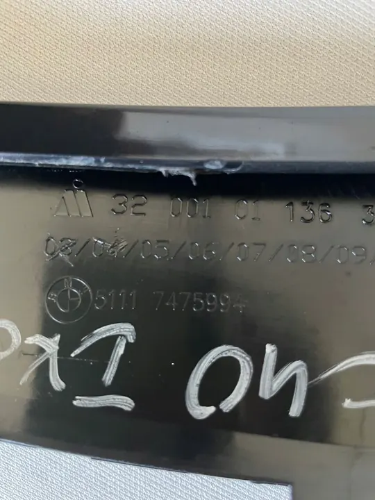 Oikea etupuskuri BMW 1 F40 image 3