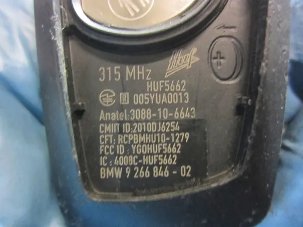 Carcaça Chave BMW OEM 66129266846 para Série 7 image 6