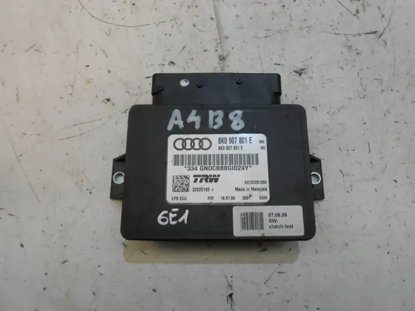 Audi A4 B8 Käsijarru Ohjain OEM 8K0907801E image 2