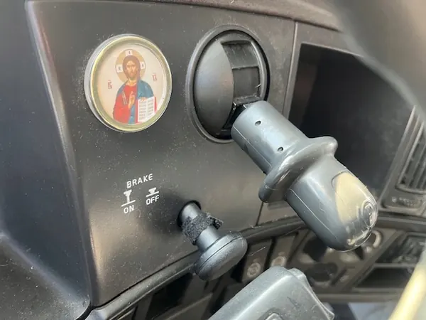 Levier de frein à main Volvo OEM AK-12-723780 Usagé image 2
