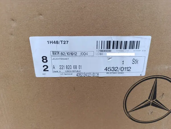 MERCEDES S-KLASSE W221 A221 RECHTS BI-XENON LAMP image 3