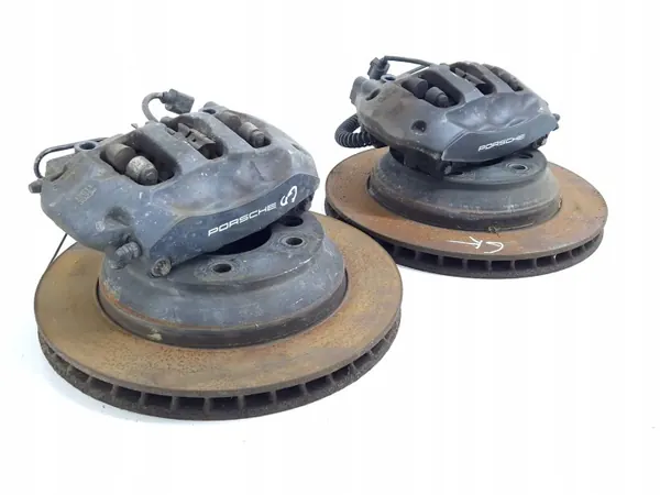 Jeu disques et étriers frein arrière Porsche Cayenne OEM UVY22731 image 3