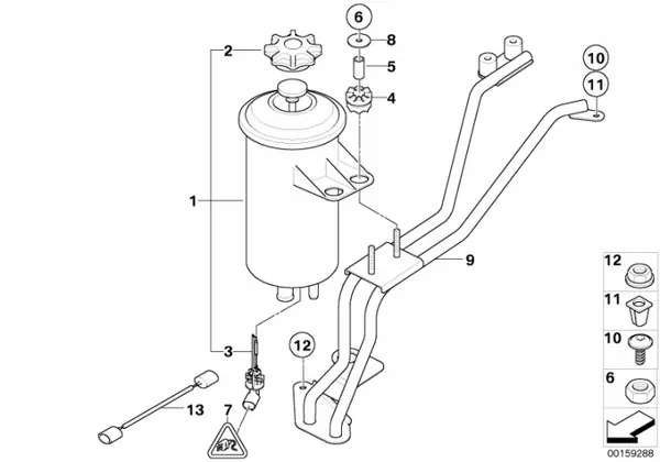 Réservoir direction assistée BMW 32416782538 image 6