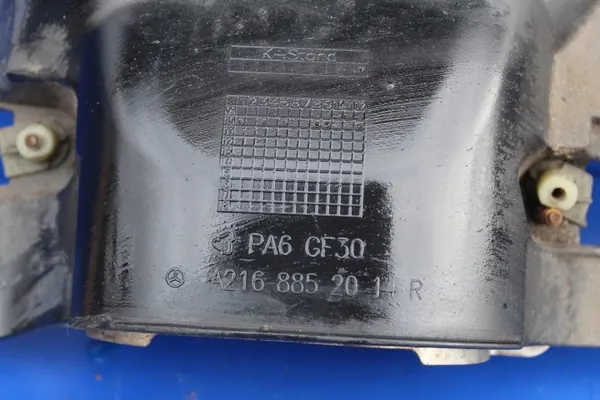 Buse d'échappement AMG droite avec support OEM A2214904227 image 7