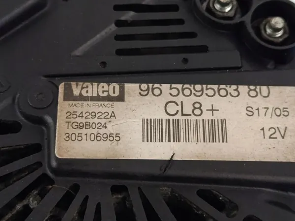 Vaihtovirtageneraattori Citroen Xsara Picasso 1.8 OE 9656956380 image 5