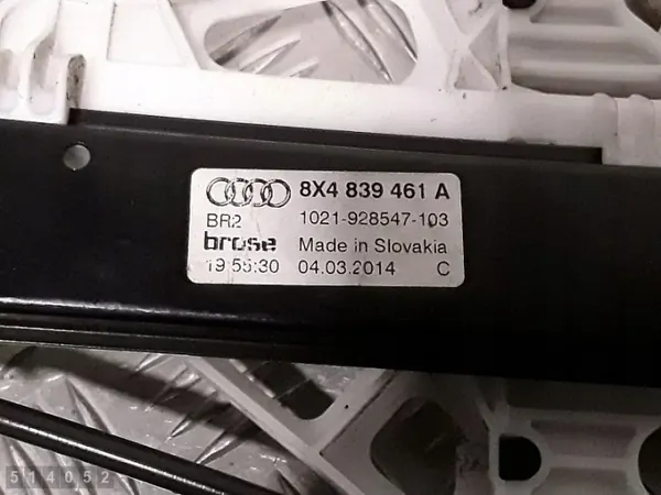 Régulateur de vitre Audi A1 2014 OEM 8x4839461a image 4