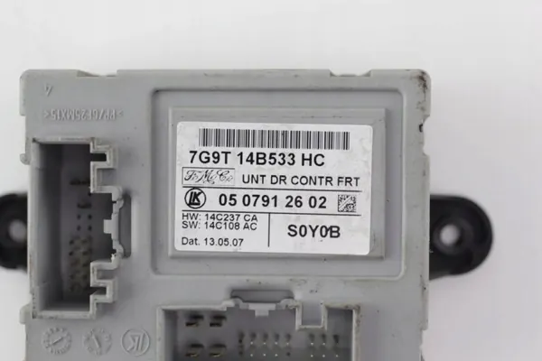Módulo de porta Ford S-MAX 2006-2010 OEM 7G9T-14B533-HC image 4