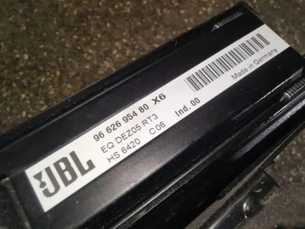 Amplificateur Citroen C6 OEM 9662695480 - Occasion image 3
