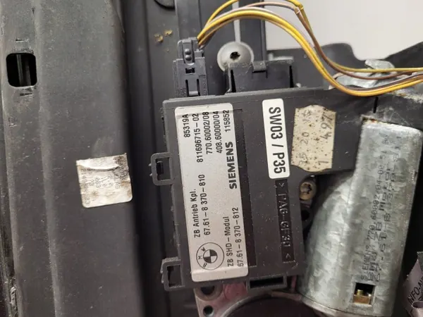 Motor de techo solar BMW OEM 8370811 para Serie 5 E39 image 6