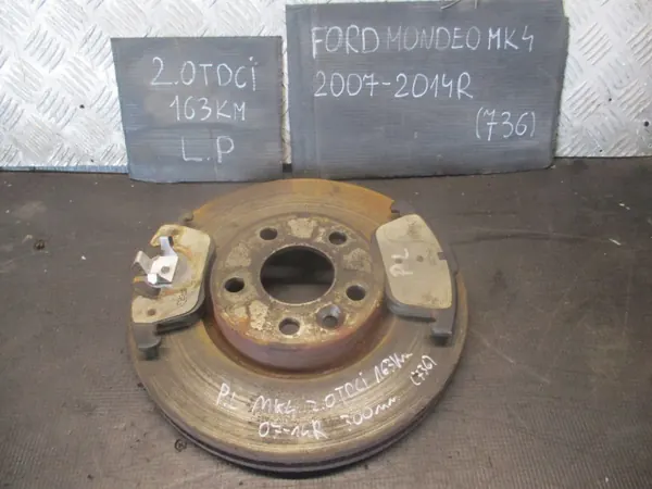 Kit Disque & Plaquettes AV 300mm Ford Mondeo OEM image 10