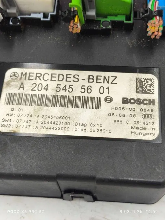 Module Confort SAM Mercedes-Benz OEM A2045455601 image 5