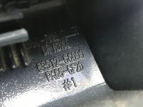 Kia Picanto III Kraftstoffklappe OEM 69512G6000 - Gebraucht image 6