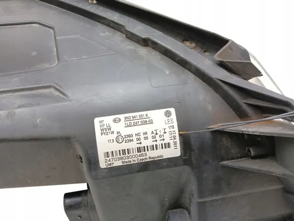 Farol dianteiro esquerdo OEM 5N2941031K Volkswagen Tiguan image 4