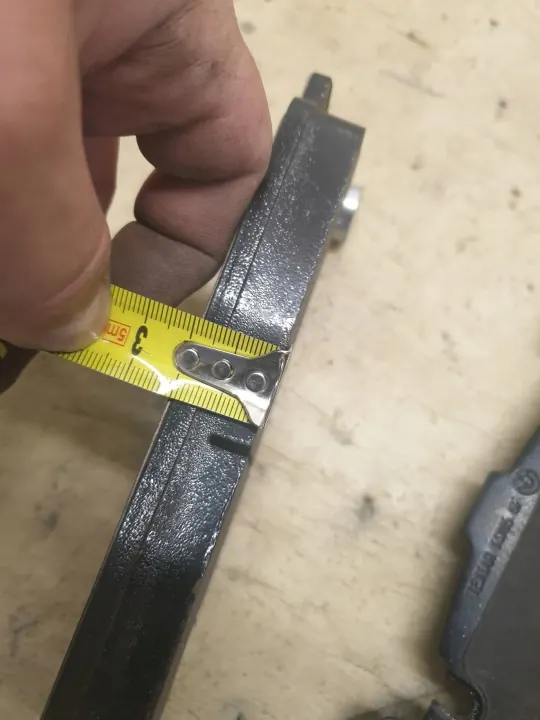 Gebrauchte Bremsbeläge vorne BMW OE 34112284869 image 3