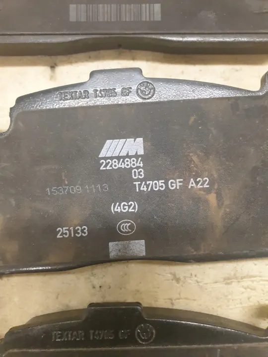 Gebrauchte Bremsbeläge vorne BMW OE 34112284869 image 8