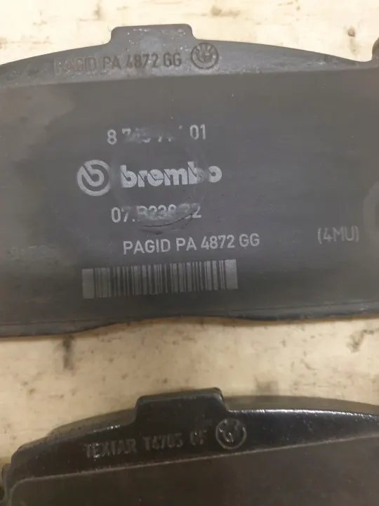 Gebrauchte Bremsbeläge vorne BMW OE 34112284869 image 9