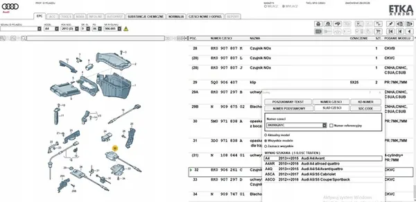 Sensor DPF AUDI A4 A5 8K0906261D image 3