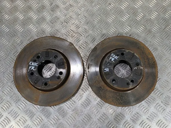 Disque de frein avant Hyundai FBZ25394 - OEM image 2