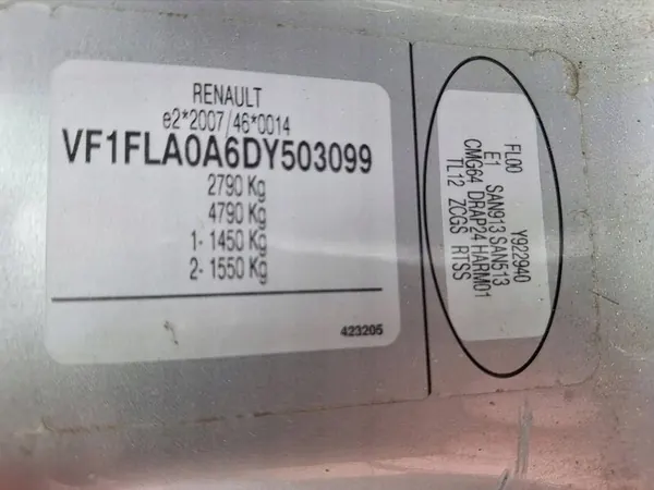 TRAFIC II 2.0 DCI M9R630 VIVARO PRIMASTAR ADBLUE Injector image 8