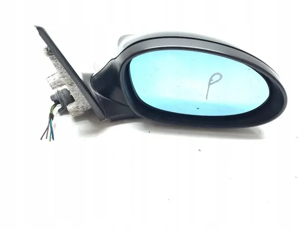 Right Mirror BMW E87 Hatchback 03-13 Black Sapphire 475 OEM image 2