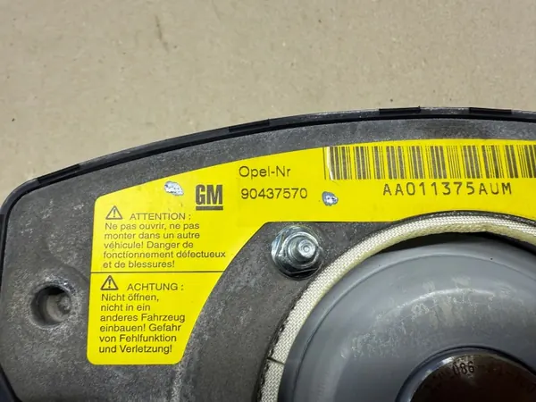 Airbag condutor Opel Astra II G OEM 90437570 image 5