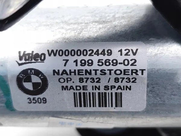 Motor do limpa-para-brisas BMW 7199569 para Série 1 E87/E81 image 7