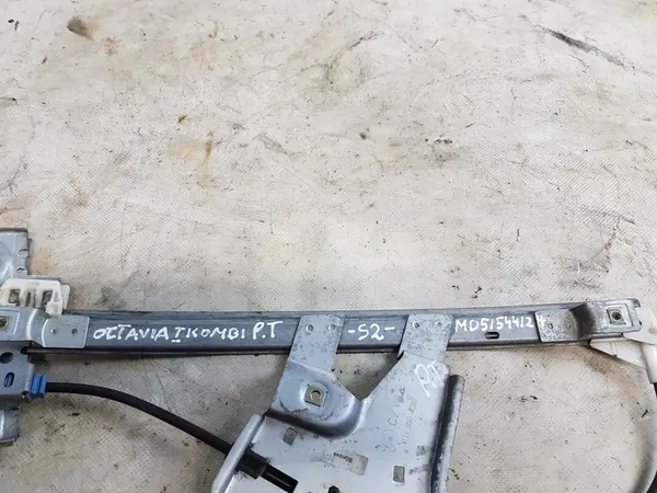 Elevador de Vidro Skoda Octavia I Traseiro Direito OE 1U4839402E image 3
