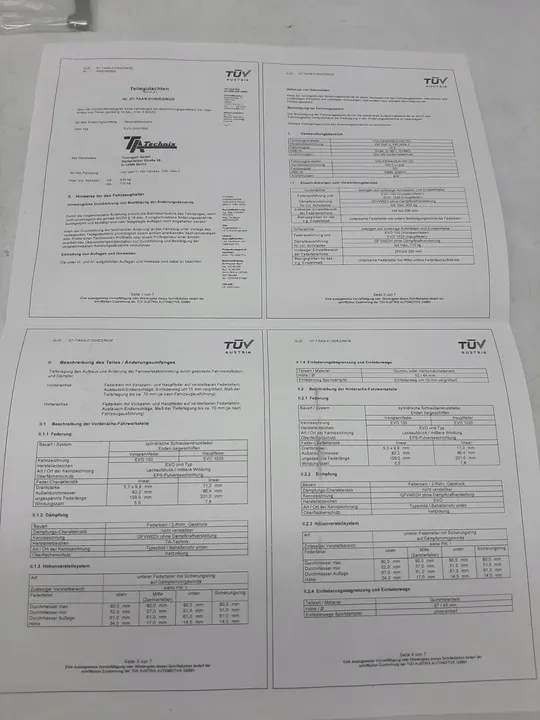 Ensemble de suspension à coilovers VW Golf II Jetta II Corrado TA Technix image 4