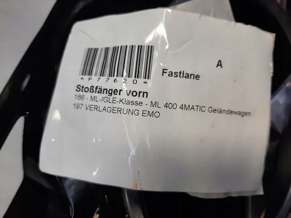 Parachoques delantero Mercedes ML W166 AMG 2011 A1668803340 image 7