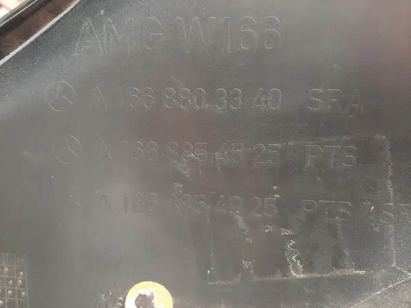 Parachoques delantero Mercedes ML W166 AMG 2011 A1668803340 image 9