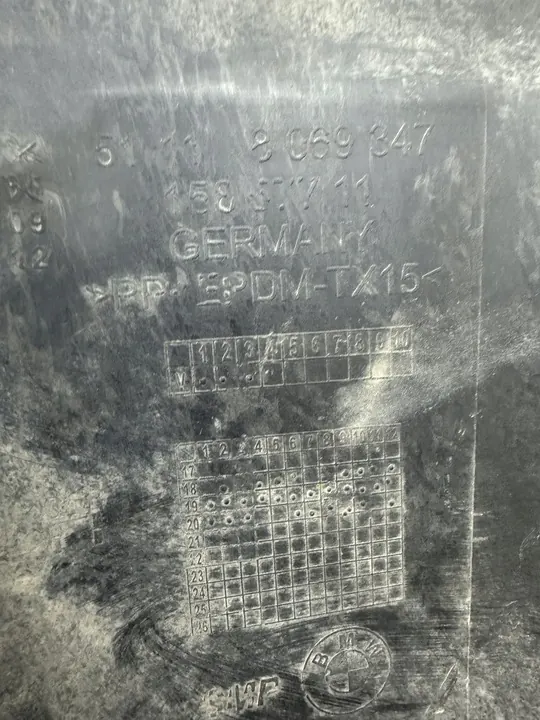 Supporto per faro antinebbia anteriore sinistro BMW G20 G21 image 5