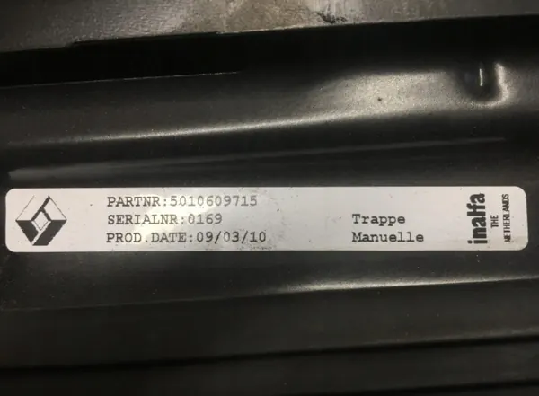 Escotilla de techo Volvo OEM 20773662 - Usado image 4