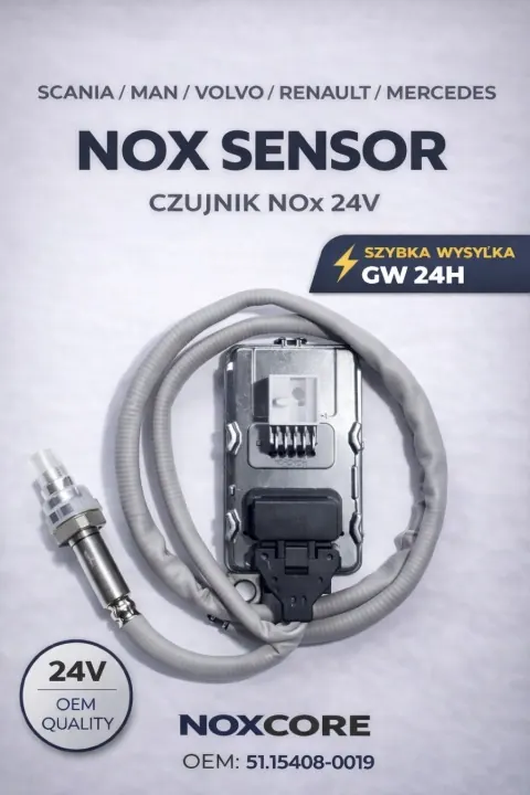 Sensor NOX NOXCORE MAN EURO6 24V OEM 51.15408-0019 image 2