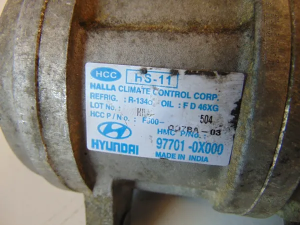 Ilmastointikompressori Hyundai i10 1.1 07-13 OEM 977010X000 image 6