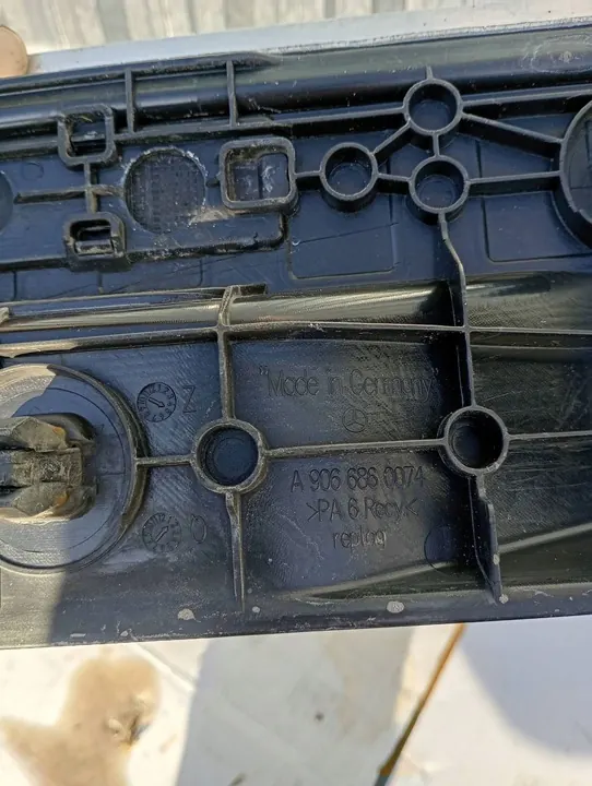 Kofferbakdrempelcover Achter Volkswagen Crafter A9066860074 image 4