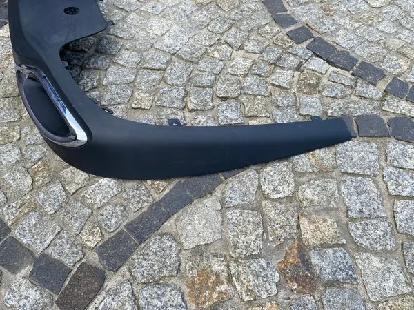 MERCEDES 206 C KLASSE BAKRE STÖTFANGARE SPOILER KROM image 9
