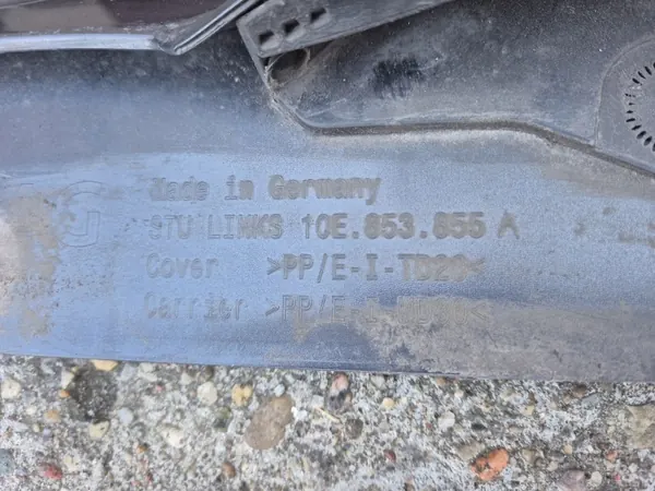 Protetor lateral esquerdo Cupra Born OEM 10E853855A image 6