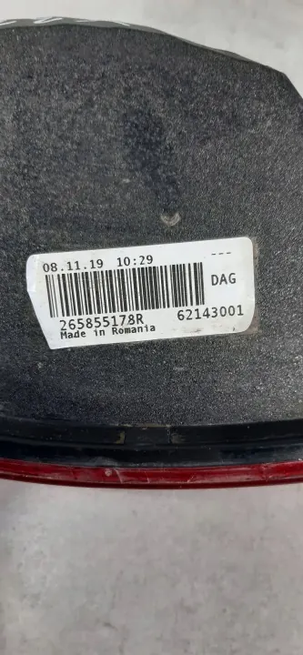 OEM 265855178R Dacia Duster II Linker Achter-Mistlamp image 5