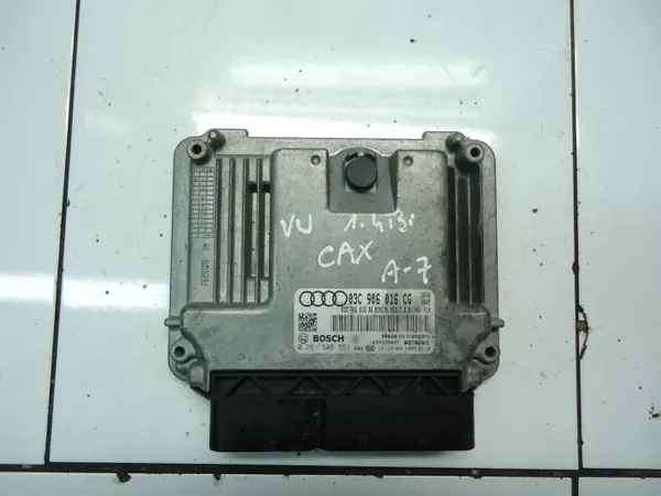 VW SEAT 1.4 TSI CAX Motorcomputer 03C906016CG image 2
