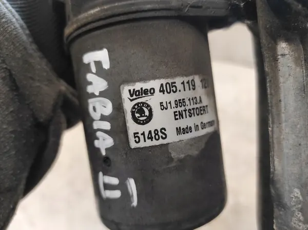 Etupyyhkijän mekanismi SKODA FABIA 2 II 07- 5J1955113A image 4